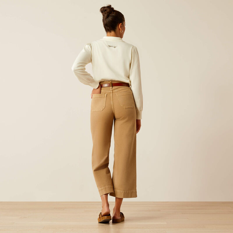 Ultra High Rise Countryside Wide Leg Crop Jeans