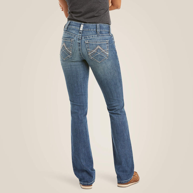 R.E.A.L. Mid Rise Icon Stackable Straight Leg Jean