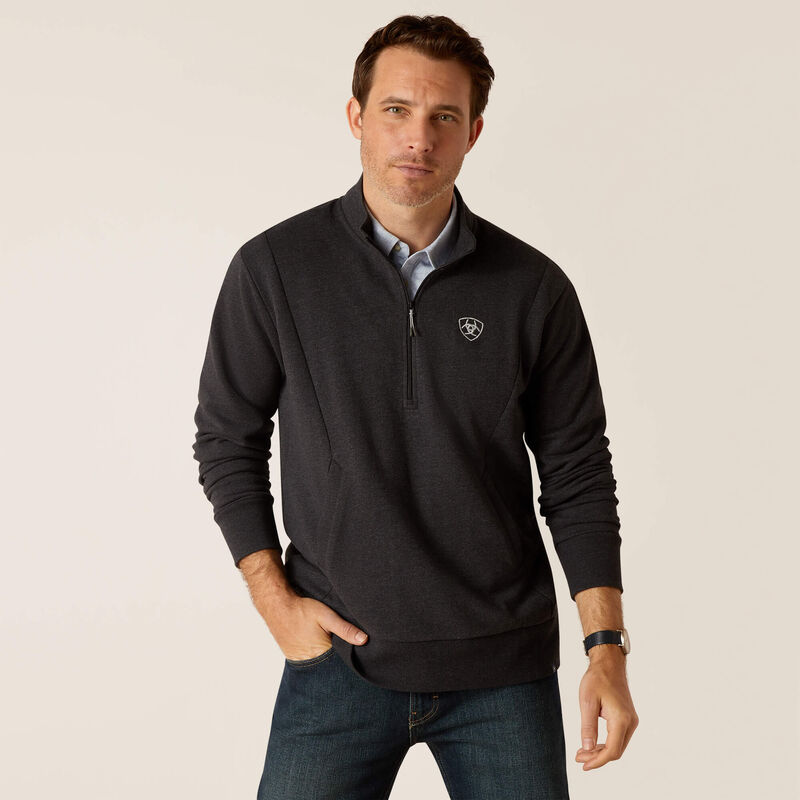 Friday Cotton 1/2 Zip Sweatshirt