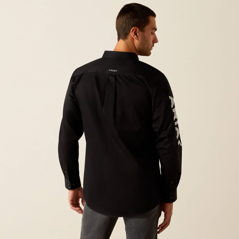 Team Logo Twill Fitted Western Shirt