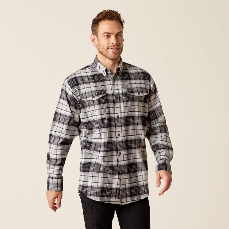 Rebar Flannel DuraStretch Work Shirt