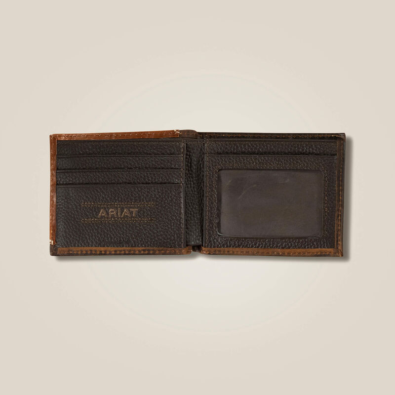 Filigree Corner Bifold Wallet