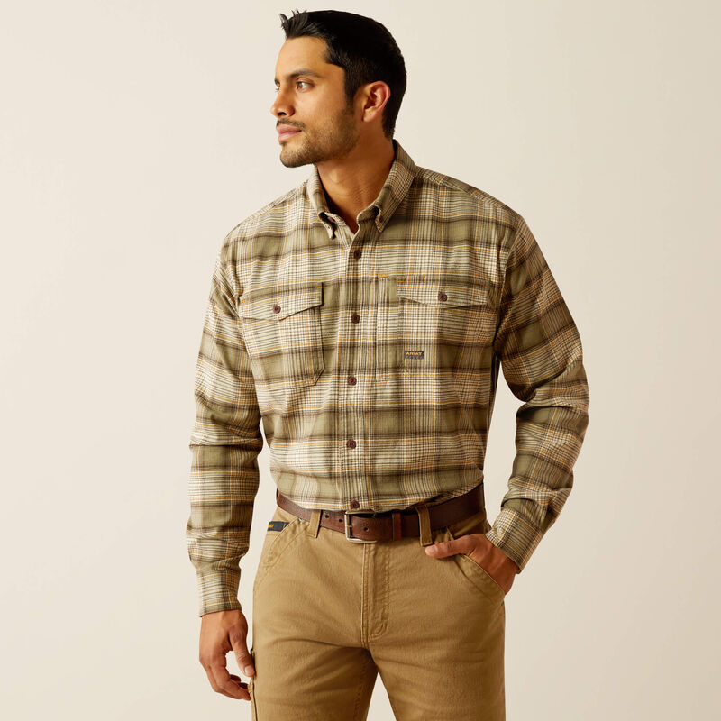 Rebar Flannel DuraStretch Work Shirt