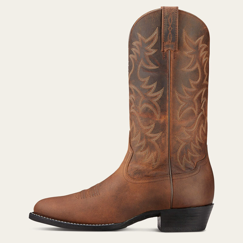 Heritage R Toe Western Boot