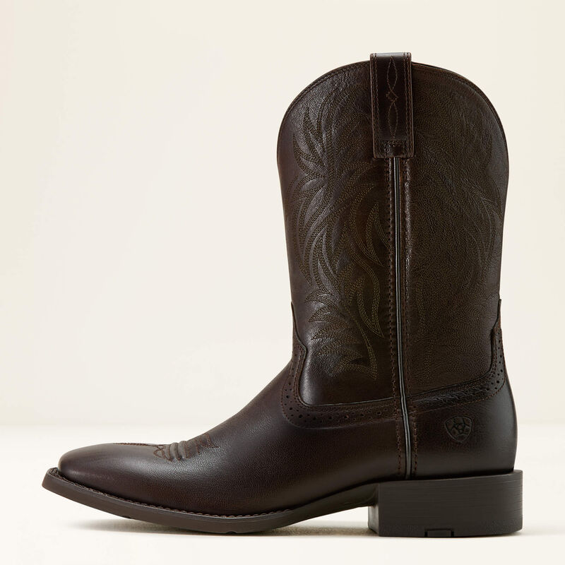 Sport Wide Square Toe Western Boot