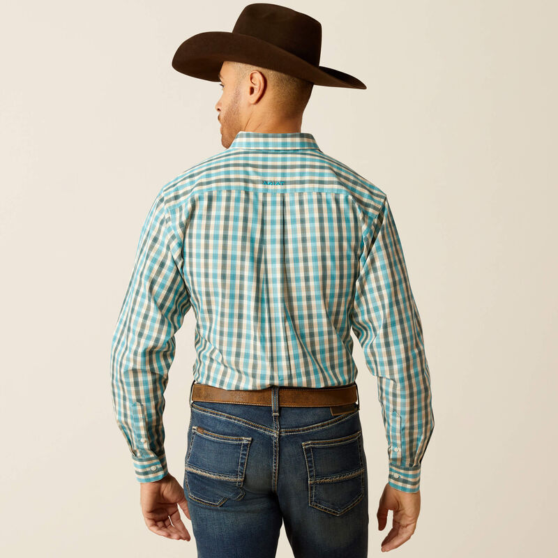 Wrinkle Free Gordie Fitted Western Shirt