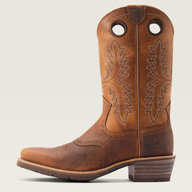 Hybrid Roughstock Square Toe Western Boot
