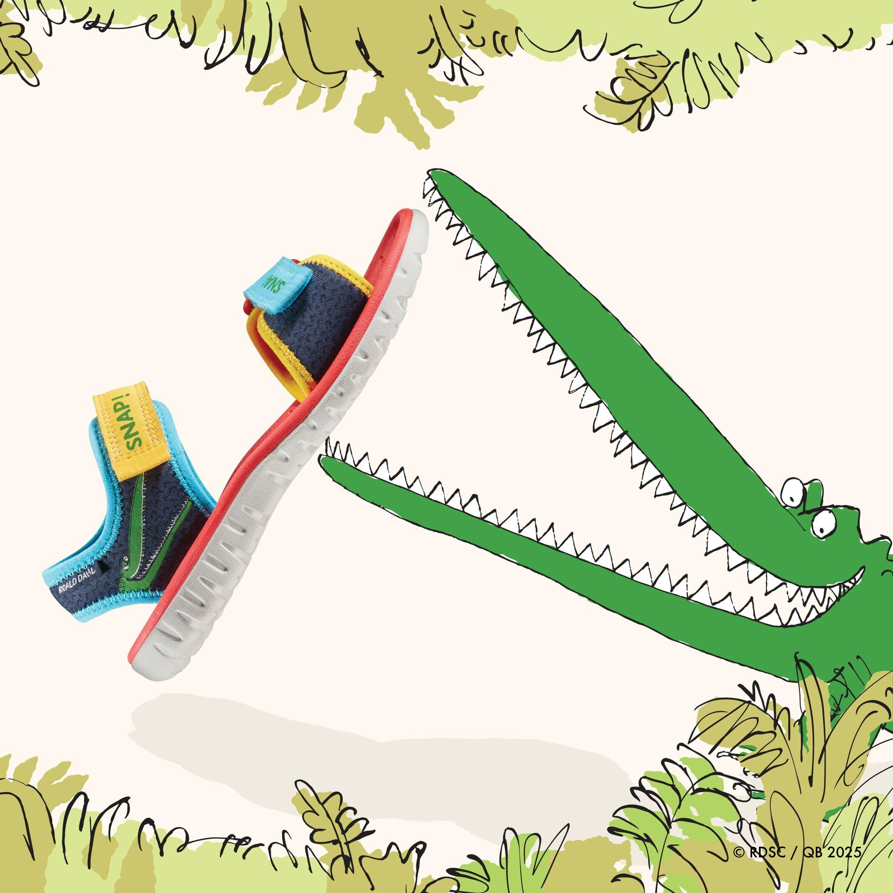 Roald Dahl The Enormous Crocodile Surfing Ace Kid