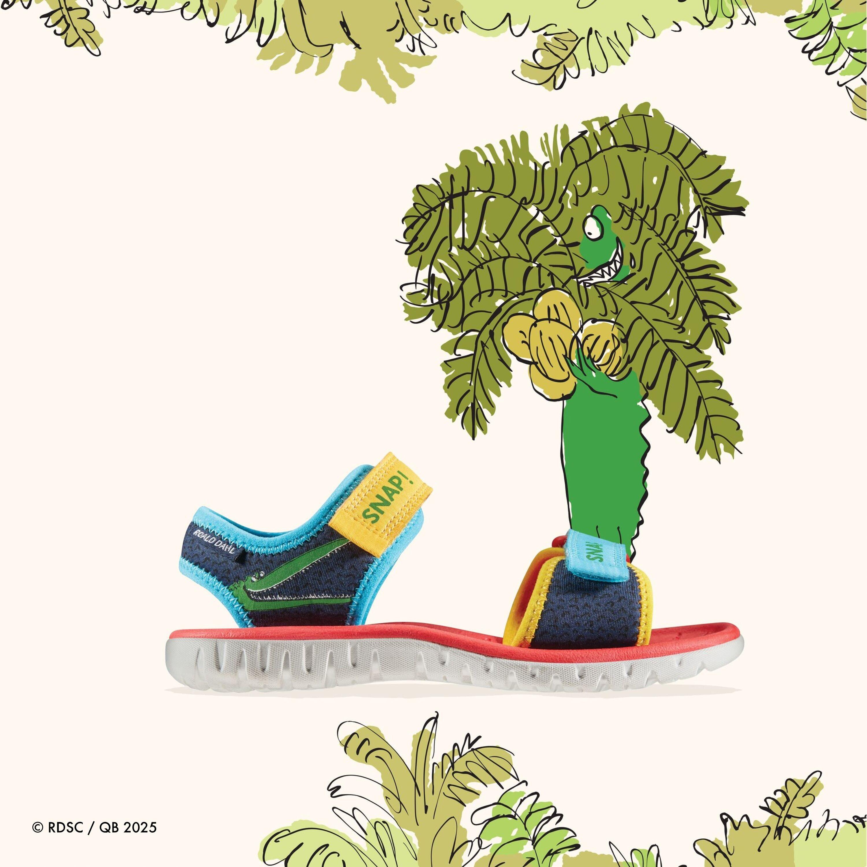 Roald Dahl The Enormous Crocodile Surfing Ace Kid