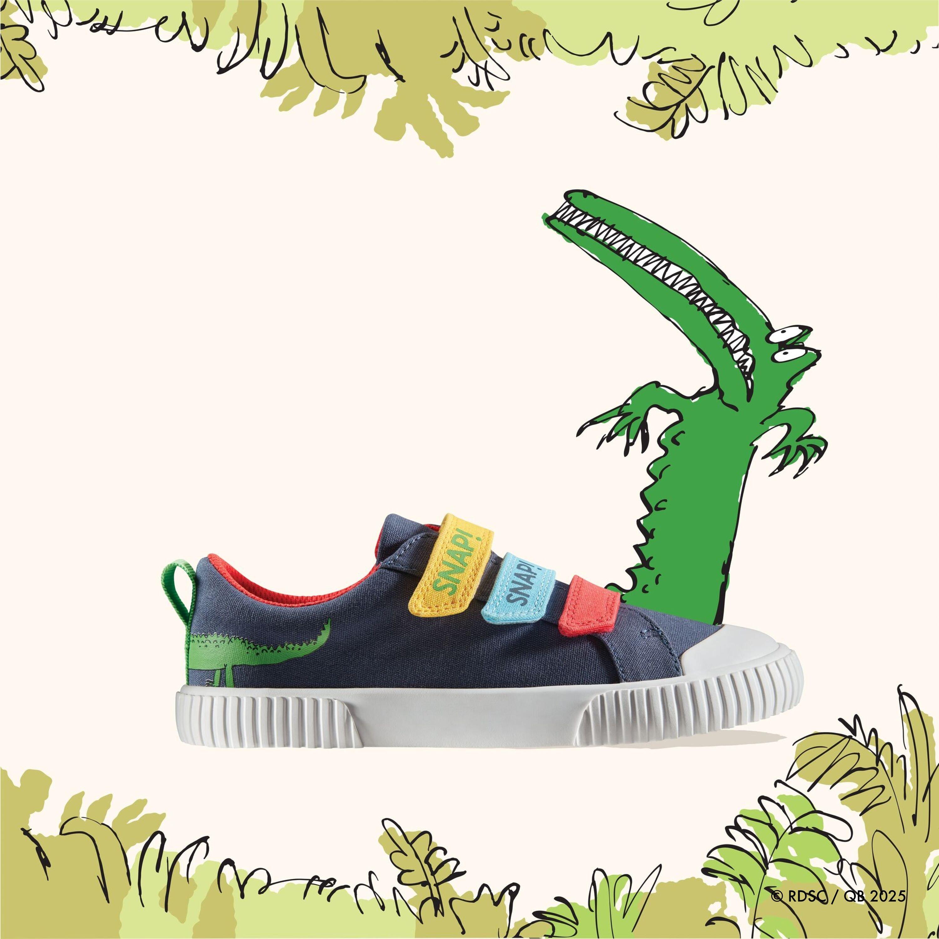 Roald Dahl The Enormous Crocodile Foxing Ace Kid