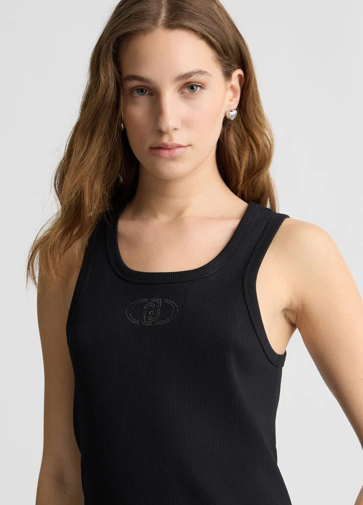 Cotton top with logo