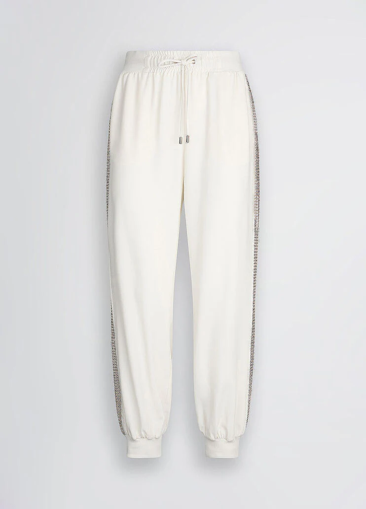 Joggers with sequins