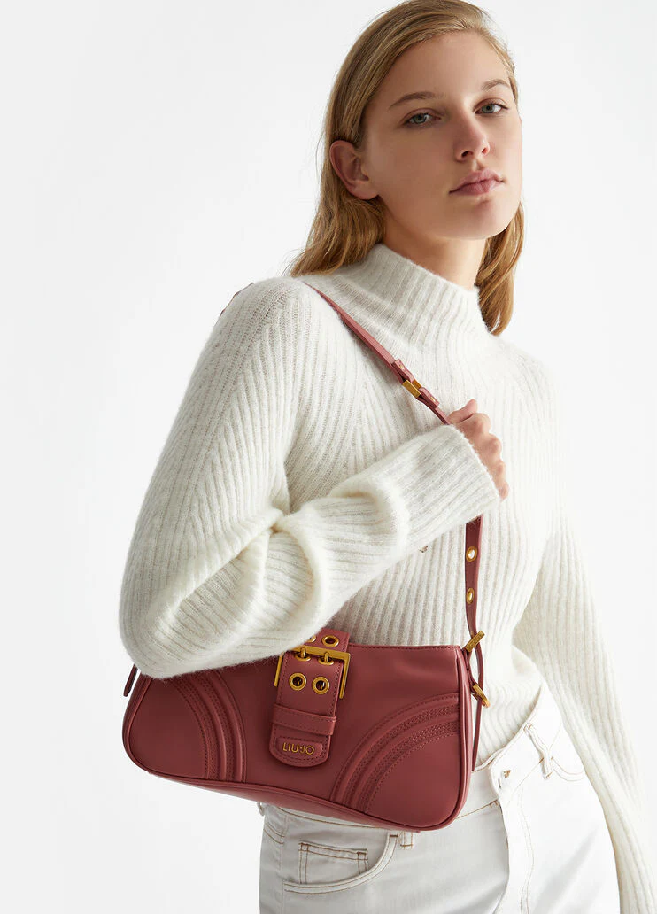Shoulder bag with buckle