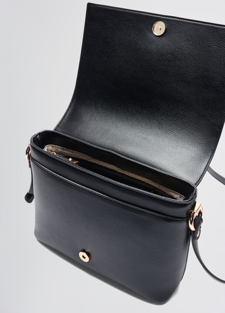 Crossbody bag with clutch bag