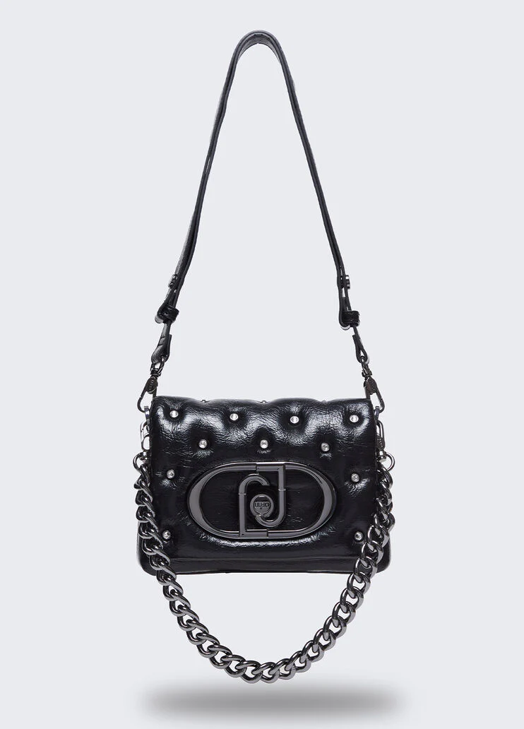 LaPuffy small bag with rhinestones