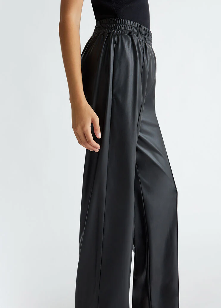 Coated fabric trousers