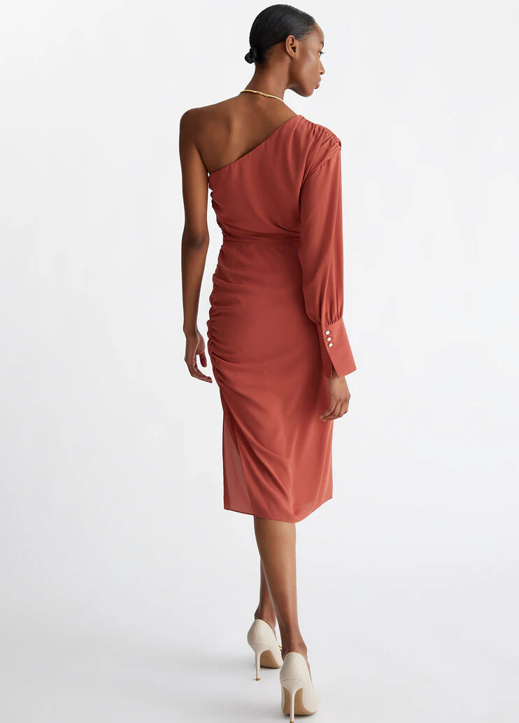 Smart one-shoulder dress