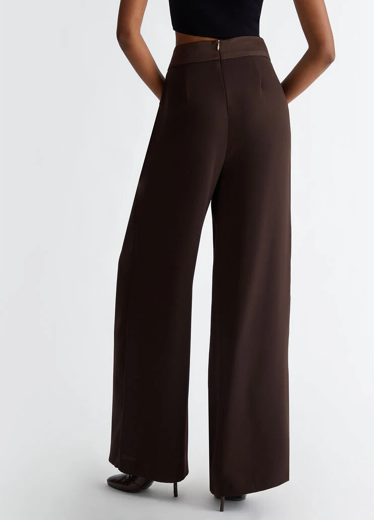 Envers satin trousers