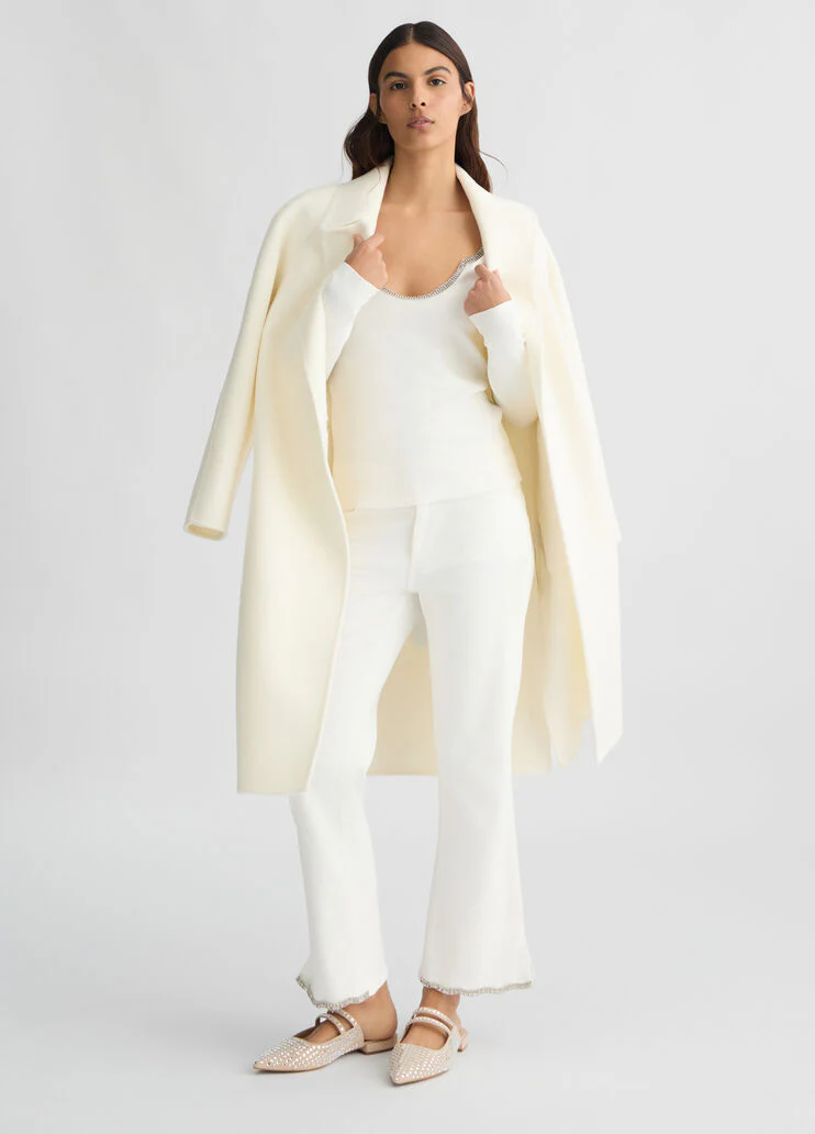 Jumper with gemstones