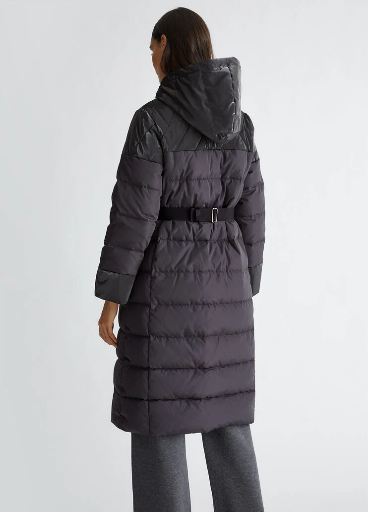 Quilted padded coat