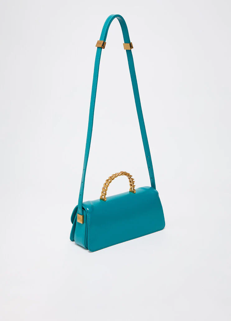 Blue crossbody bag