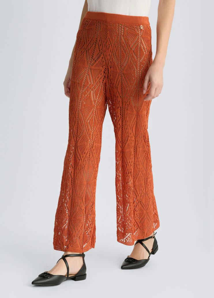 Crochet trousers