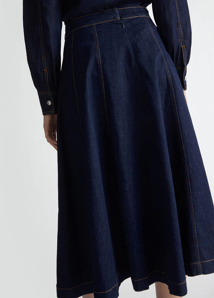 Denim skirt