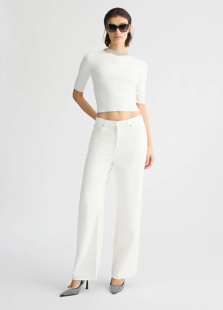 Wide-leg trousers