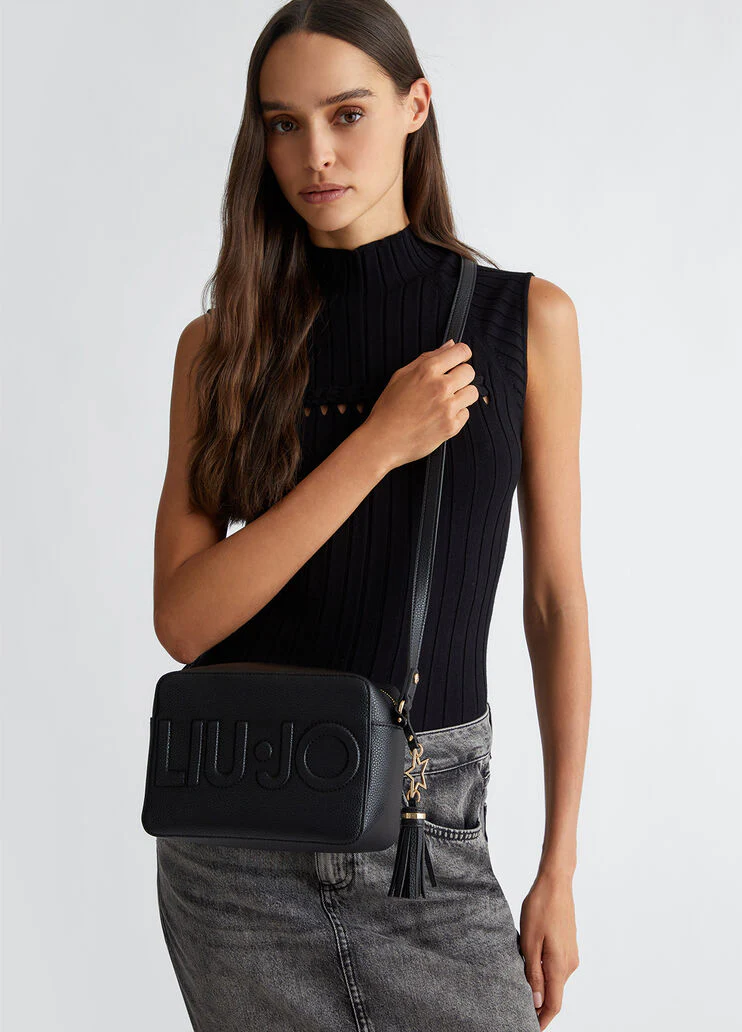 Crossbody bag with charm