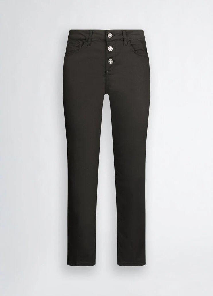 High-rise cropped trousers