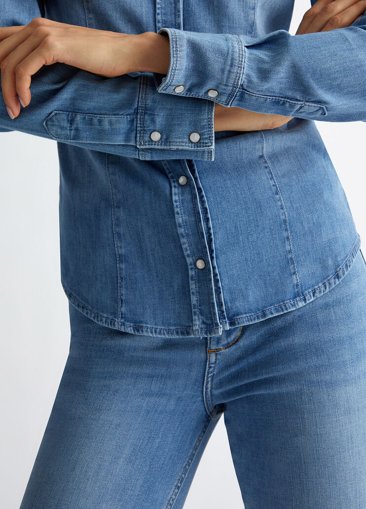 Denim shirt