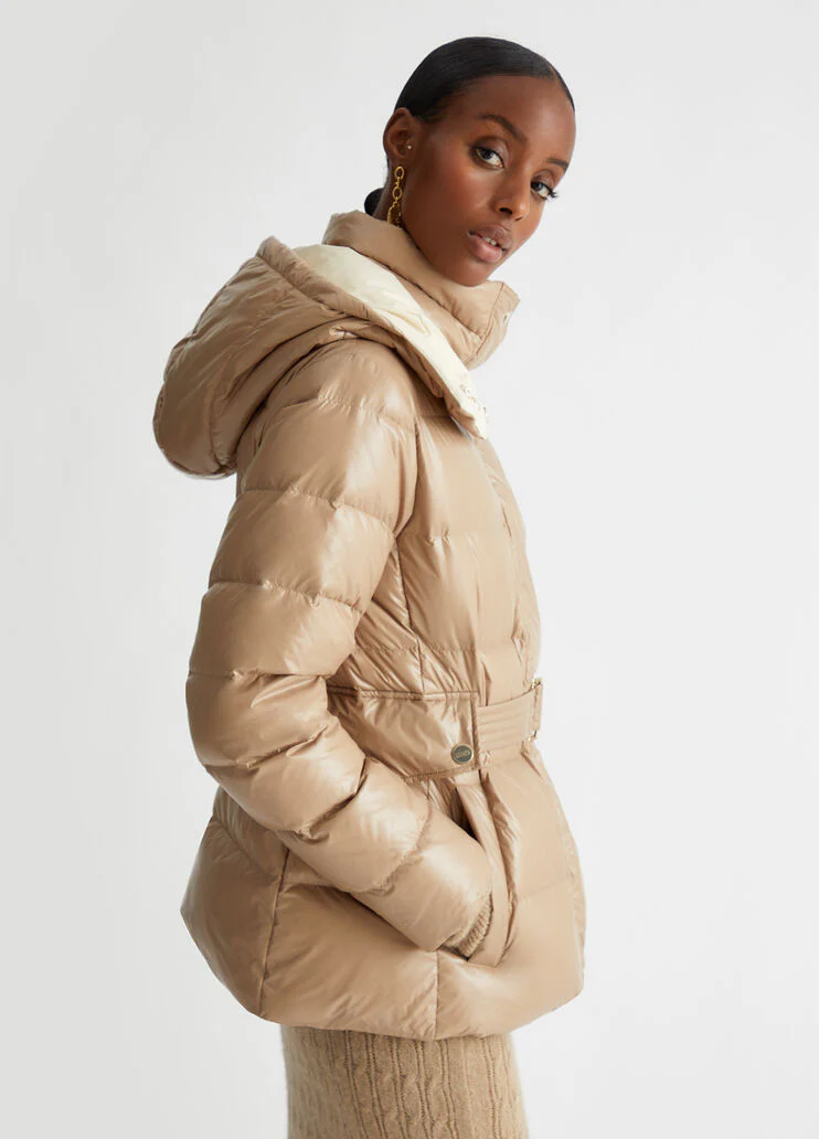 Padded jacket with hood