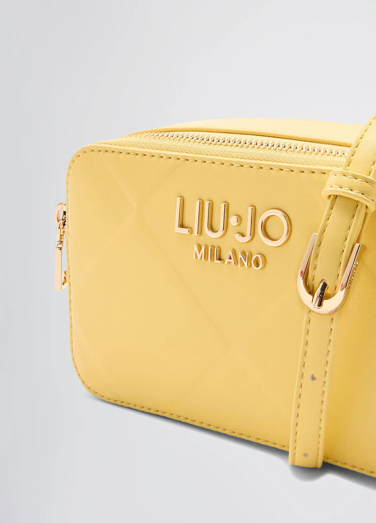 Small yellow crossbody bag