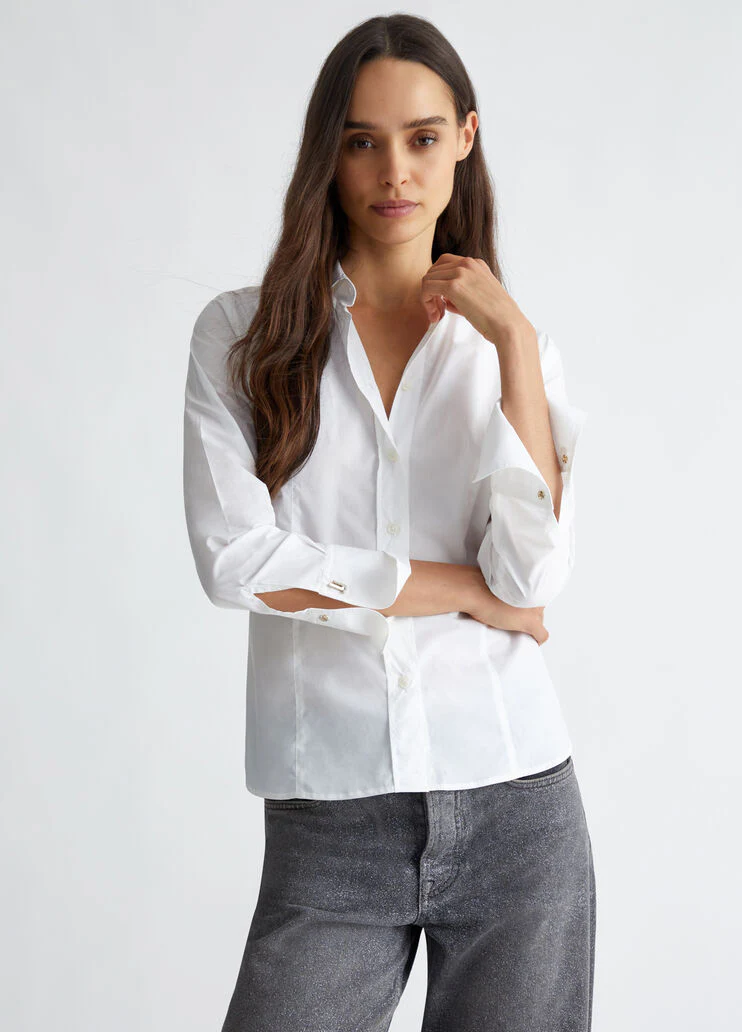 Cotton Oxford shirt