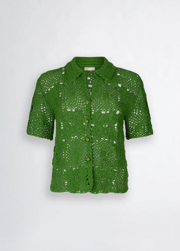 Malfil crochet cardigan