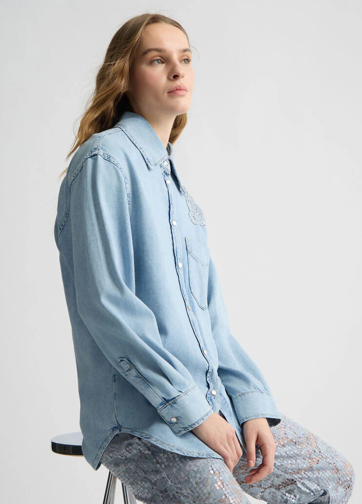 Denim shirt