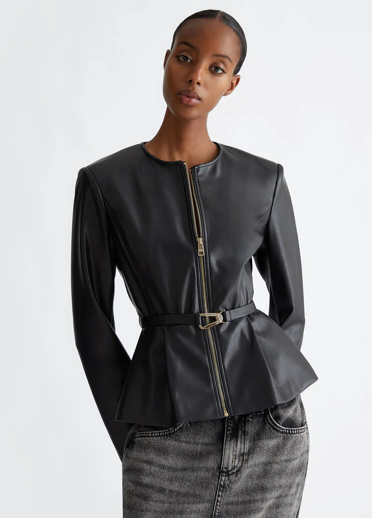 Coated fabric jacket