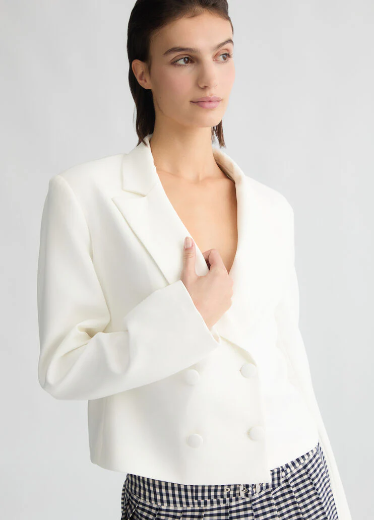 Double-breasted blazer