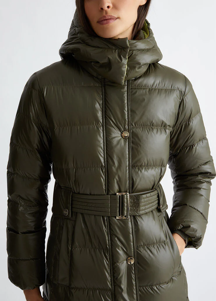 Padded jacket with hood