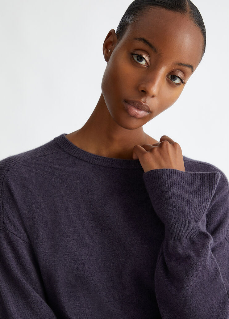 Wool and cashmere sweater