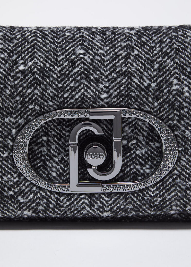 Large chevron LaPuffy bag