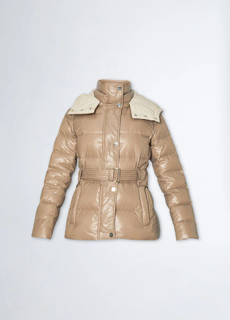 Padded jacket with hood