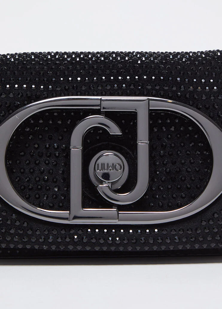 Mini LaPuffy bag with rhinestones