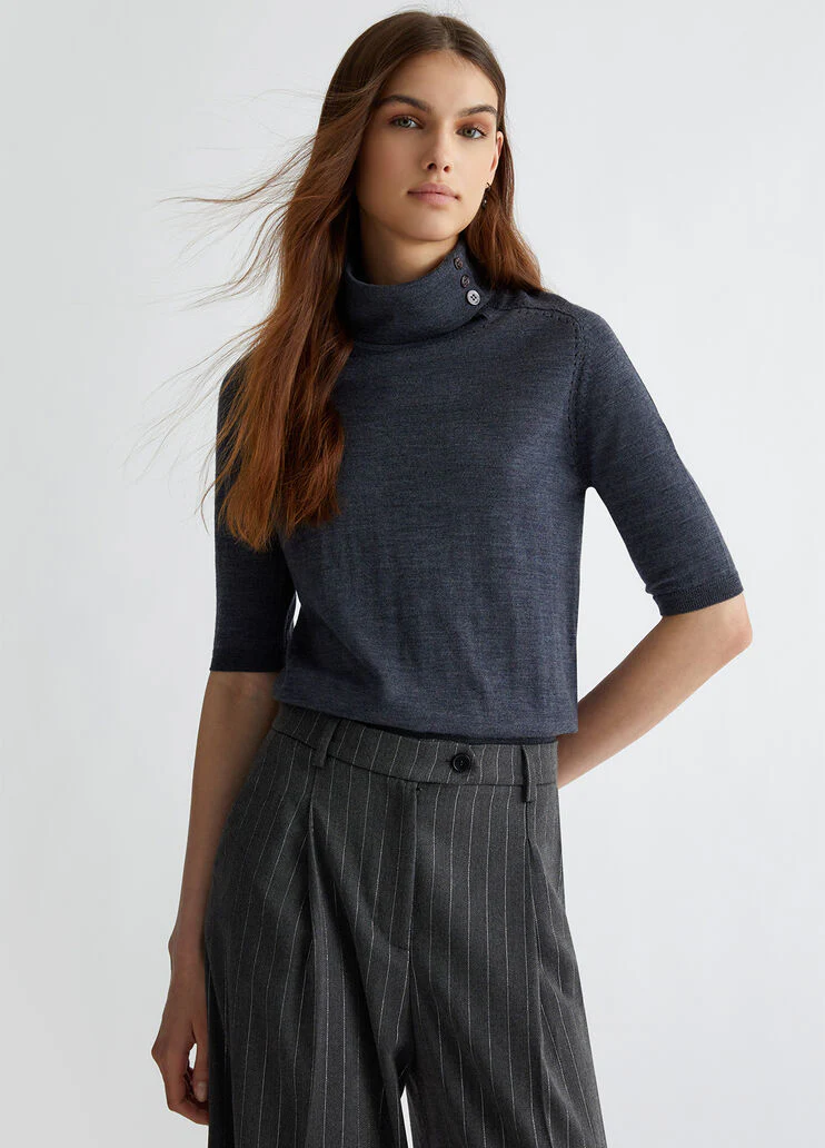 Woollen turtleneck