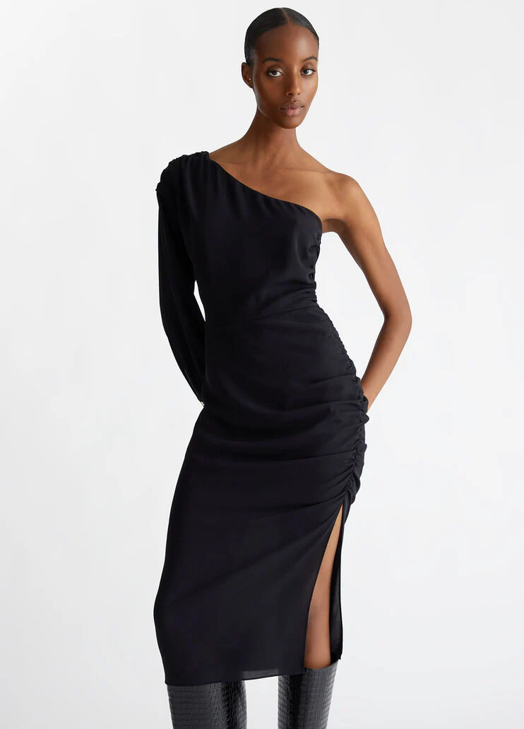 Smart one-shoulder dress