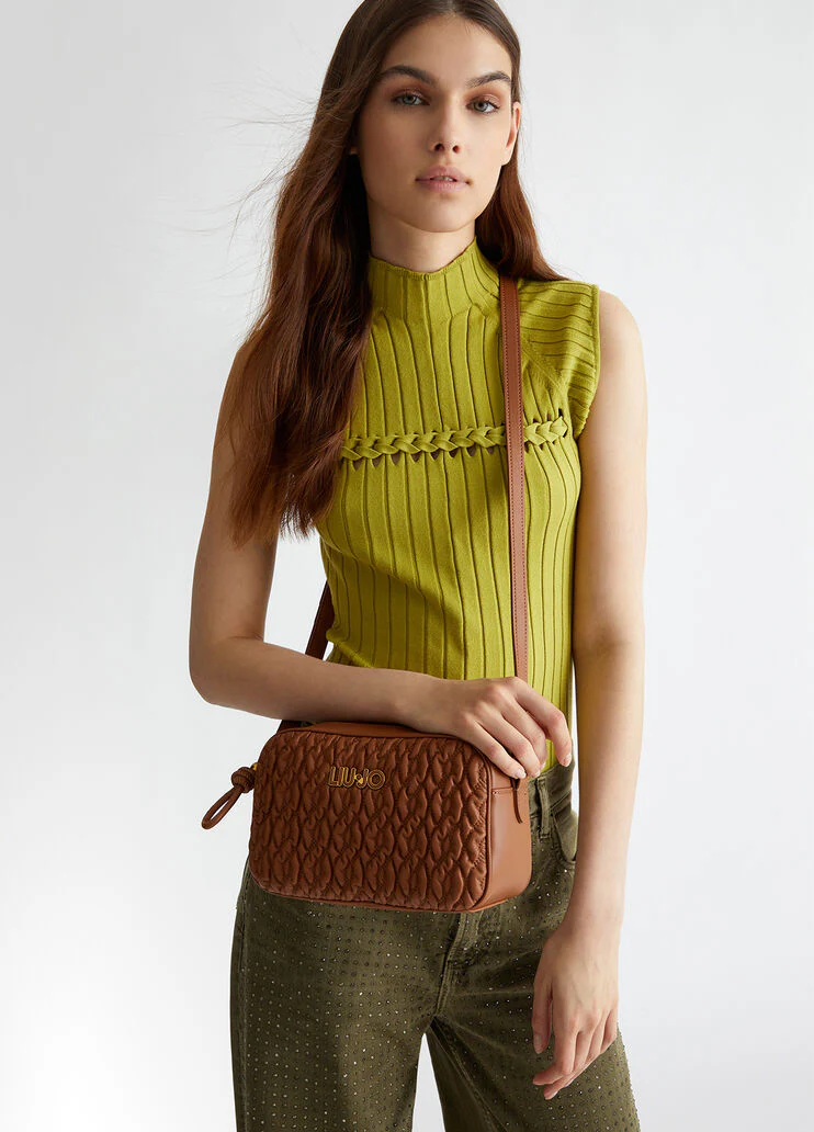 Quilted crossbody bag