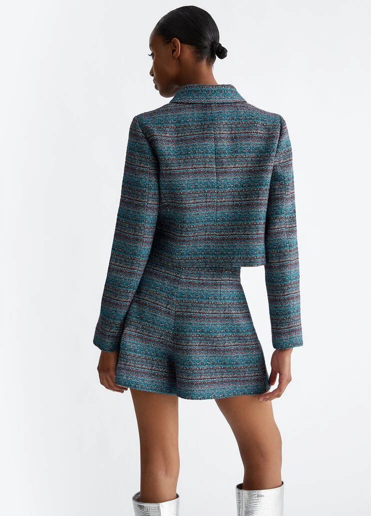 Bouclé suit jacket