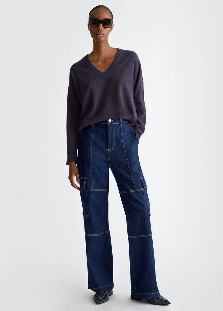 Wool and cashmere sweater