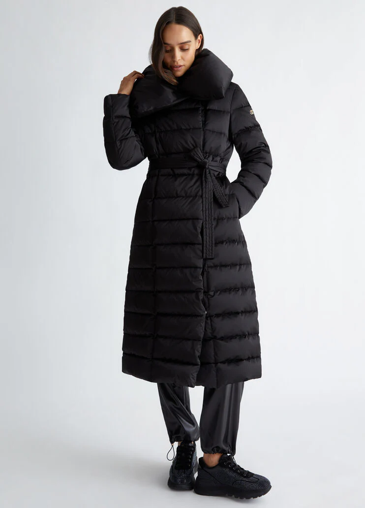 Quilted padded coat