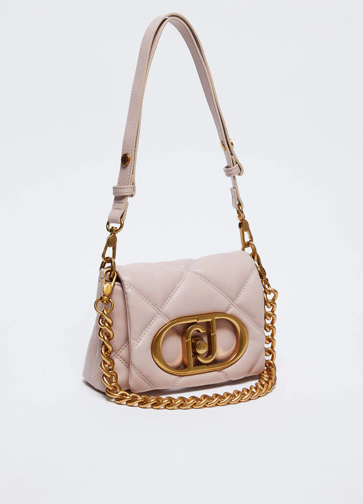 Small matelassé LaPuffy bag